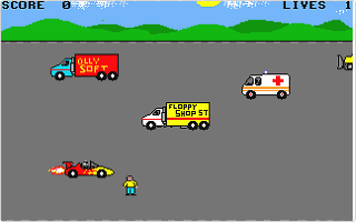 Motorway Death atari screenshot
